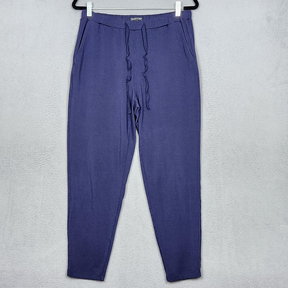 EILEEN FISHER Pants Womens XS Tencel Lyocell Stretch Drawstring Lounge Casual